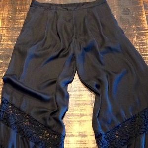 Hit List Brand Black Lacey Palazzo / Boho Pants 🖤
